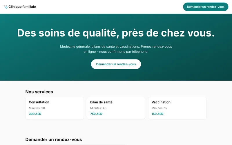 Clinique familiale