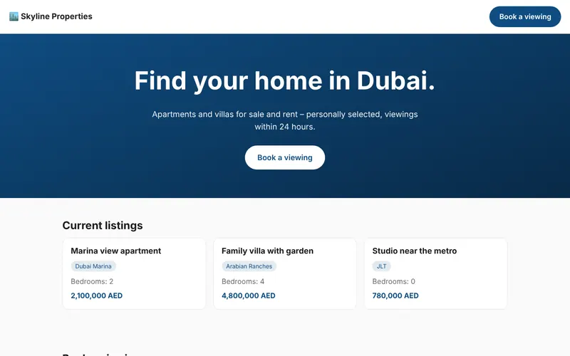 Skyline Properties