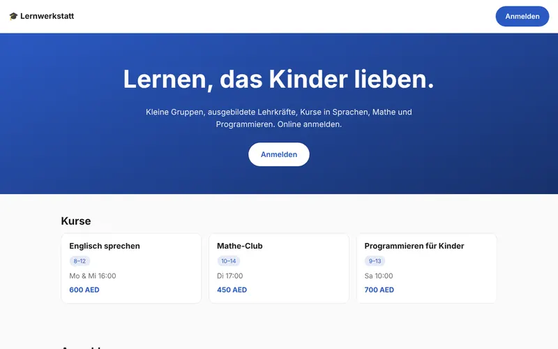 Lernwerkstatt