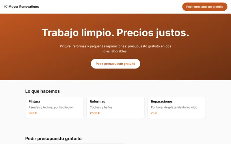 Meyer Renovations – Trabajo limpio. Precios justos.